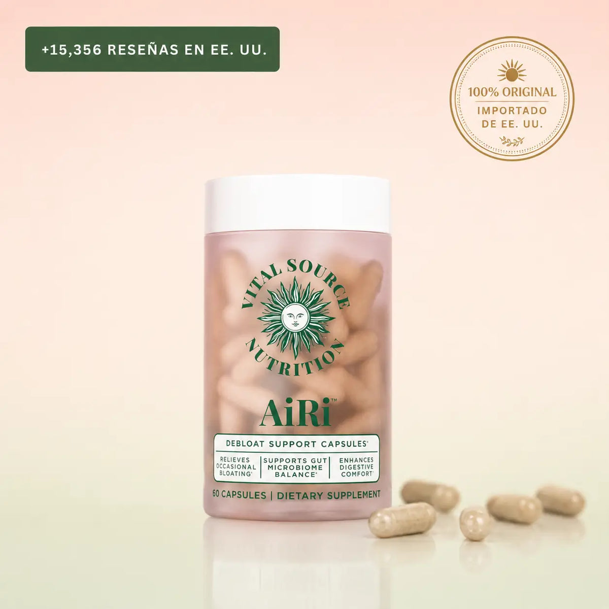 AiRi® — Cápsulas Antihinchazón