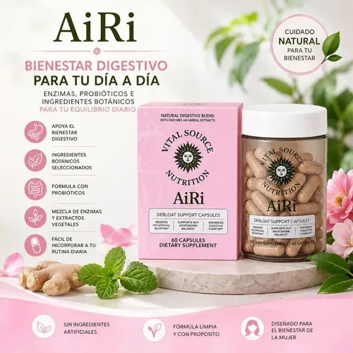 AiRi® — Cápsulas Antihinchazón